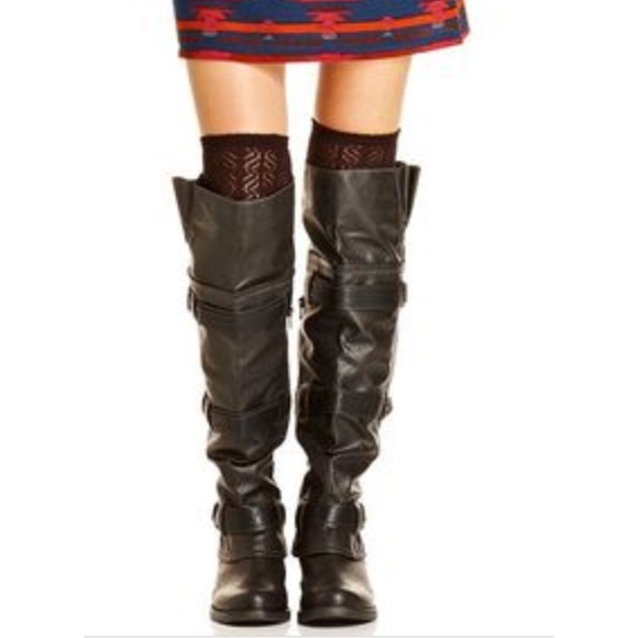 American Rag Thigh High Zip Up Boots 